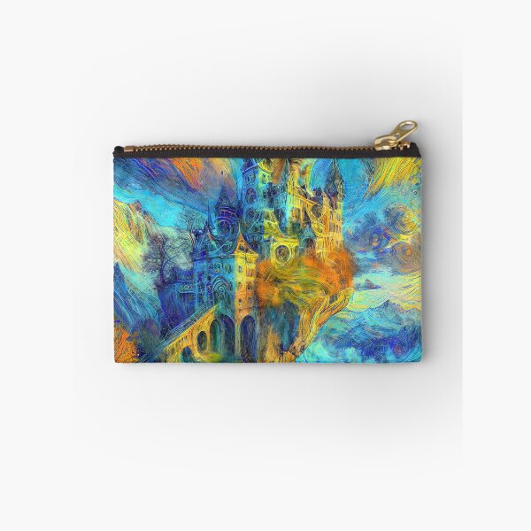 Item preview, Abstract abstraction of castle and cat. DeepDream #7851244770421 designed and sold by blackhalt.