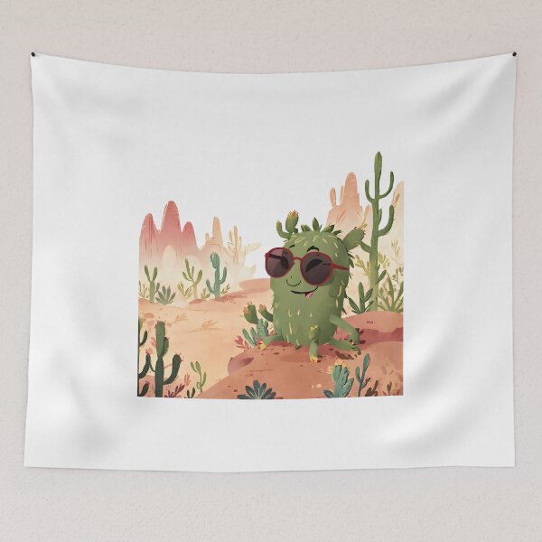 Item preview, Sunny Cactus Minimalist Desert Vibes designed and sold by omerfdln34.