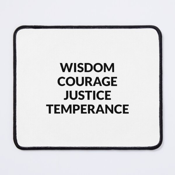 Item preview, Stoic virtues designed and sold by Inspirationmotivation.
