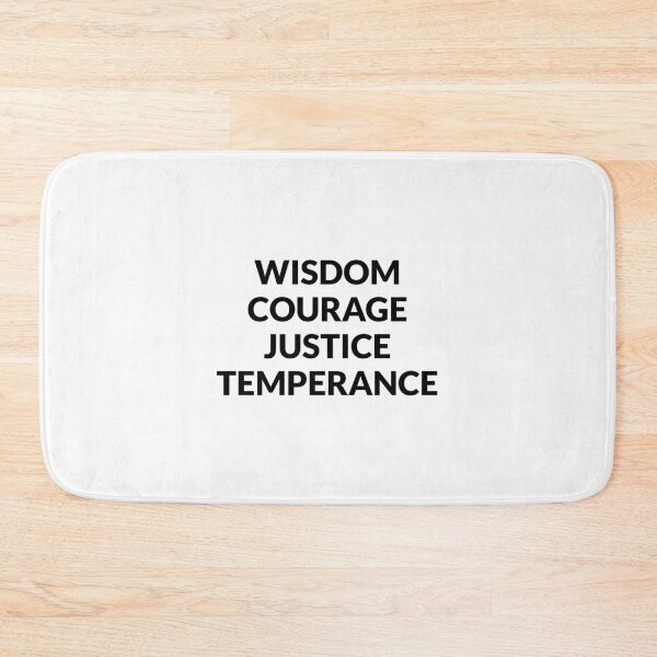 Item preview, Stoic virtues designed and sold by Inspirationmotivation.