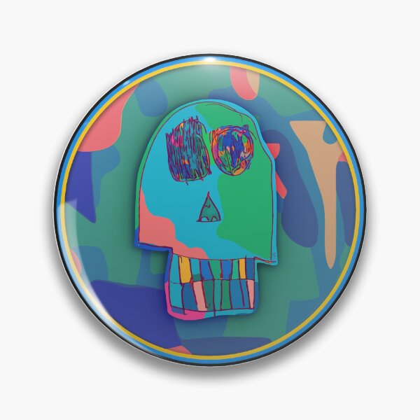 Item preview, Colorful and Playful Skull - Kids Design designed and sold by Ravenmonkey  Designs.