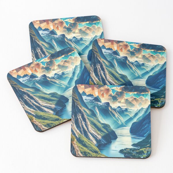 Item preview, Fiordos noruegos: belleza paisajística de Noruega designed and sold by HausKatz.