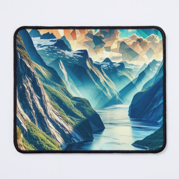 Item preview, Norwegian Fjords - Landscape Beauty from Norway designed and sold by HausKatz.