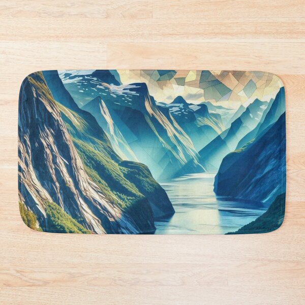 Item preview, Norwegian Fjords - Landscape Beauty from Norway designed and sold by HausKatz.
