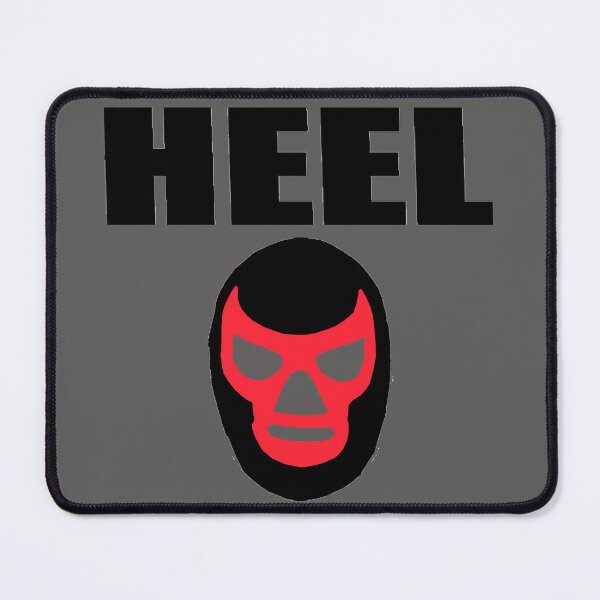 Item preview, HEEL w/Pro Wrestling Mask - on Gray designed and sold by DavidMonsterInc.
