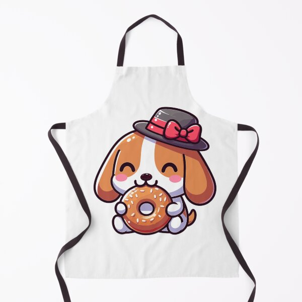 Artikelvorschau, Beagle isst einen Bagel entworfen und verkauft von SweetDoodleBug.