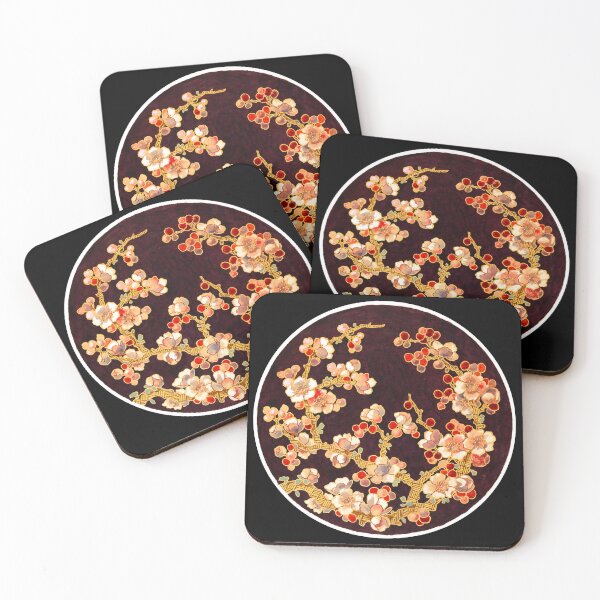 Item preview, Floral Design Circle 1875 France designed and sold by RocketshipRetro.