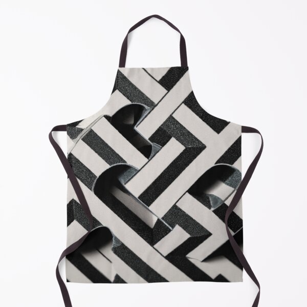 Item preview, Black and White Geometric Pattern designed and sold by Bakesales.