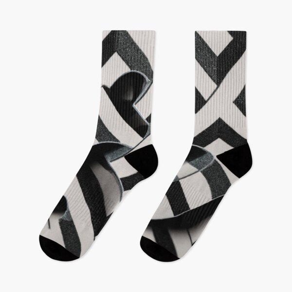 Item preview, Black and White Geometric Pattern designed and sold by Bakesales.