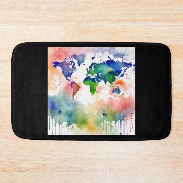 Item preview, Watercolor Continent designed and sold by DESIGNbyDIEGO.