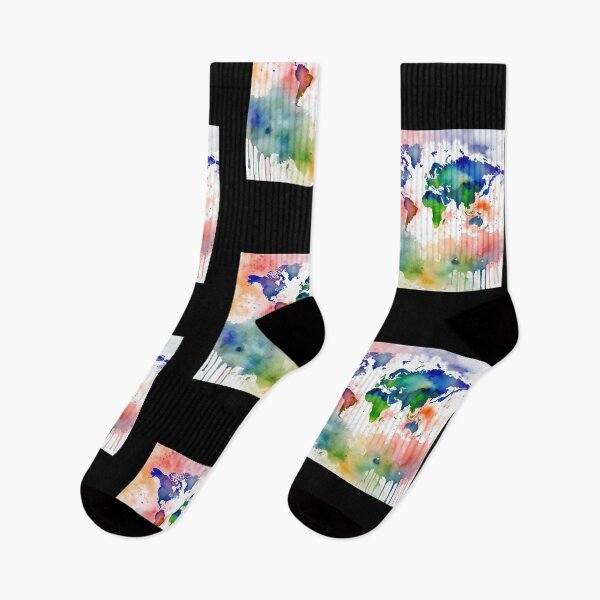 Item preview, Watercolor Continent designed and sold by DESIGNbyDIEGO.