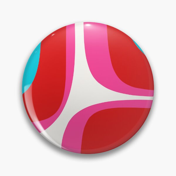 Item preview, Retro Groove Vivid Mid Century Modern Abstract Pattern with Hot Pink  designed and sold by kierkegaard.