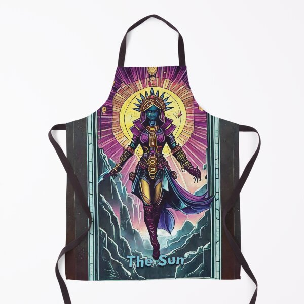 Item preview, The Sun - neon style painting tarot card designed and sold by nvrprooo.