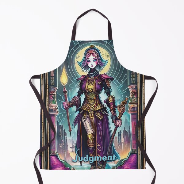 Item preview, Judgment - neon style painting tarot card designed and sold by nvrprooo.