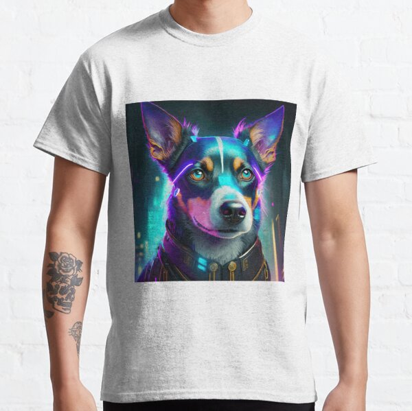 Cyberpunk Dog 2 Classic T-Shirt