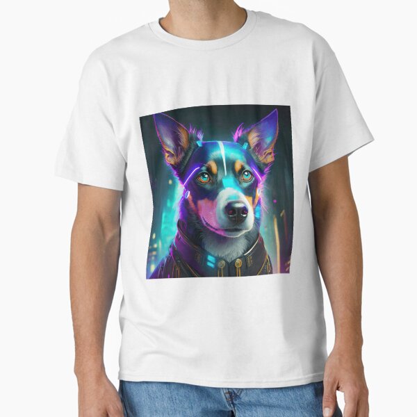 Cyberpunk Dog 2 Classic T-Shirt