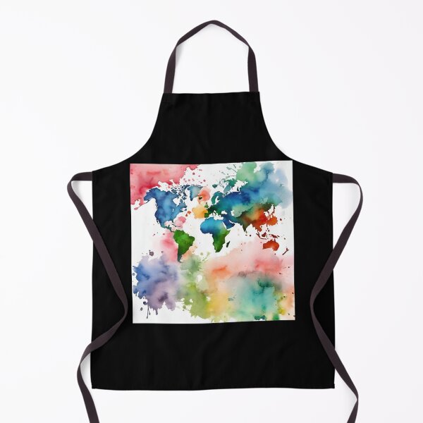 Artikelvorschau, Aquarellkontinent entworfen und verkauft von DESIGNbyDIEGO.