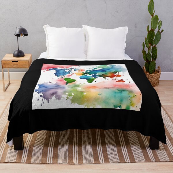 Artikelvorschau, Aquarellkontinent entworfen und verkauft von DESIGNbyDIEGO.