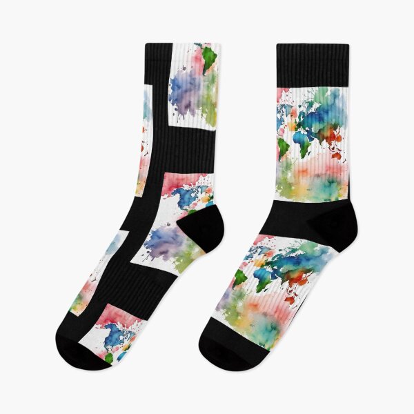 Item preview, Watercolor Continent designed and sold by DESIGNbyDIEGO.