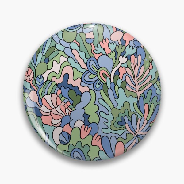 Item preview, Funky organic doodle plants designed and sold by kostolom3000.