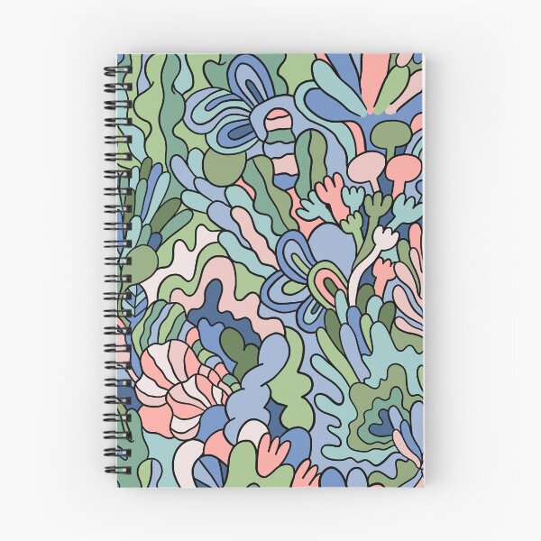 Item preview, Funky organic doodle plants designed and sold by kostolom3000.