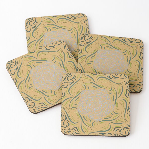 Item preview, Oasis Bloom Tile designed and sold by DruidOcelotArt.