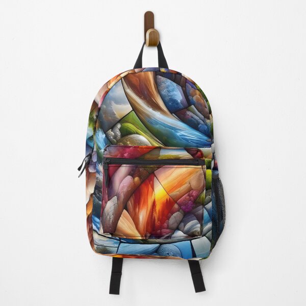 Item preview, Spiral of Seasons: An Abstract Nature Mosaic designed and sold by EnigmaGallery.