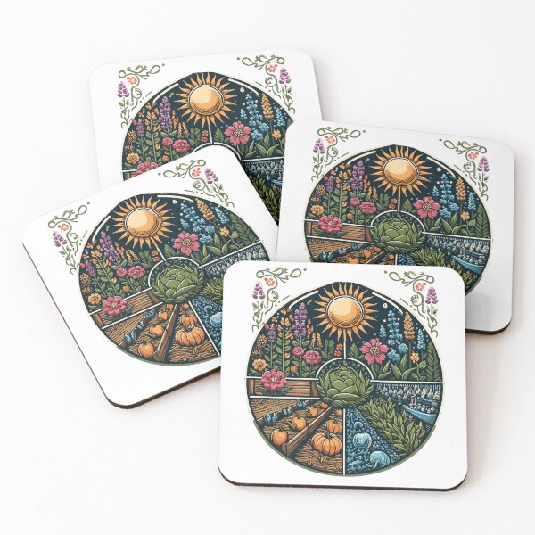 Item preview, Seasonal Gardening Delight: Blooms, Harvests, and Green Joy designed and sold by Top-Bot.