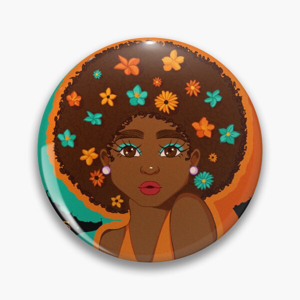 Item preview, Flower 70's girl designed and sold by JessCelestino.