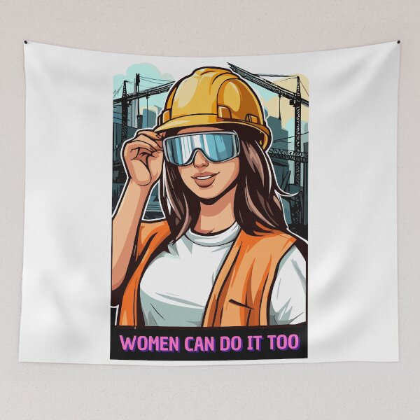 Item preview, WOMEN CAN DO IT TOO designed and sold by Designowner.