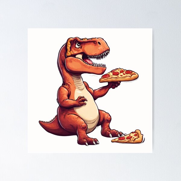 Item preview, Dinosaurs are celebrating International Pizza Festival designed and sold by teacherpeiyuan.