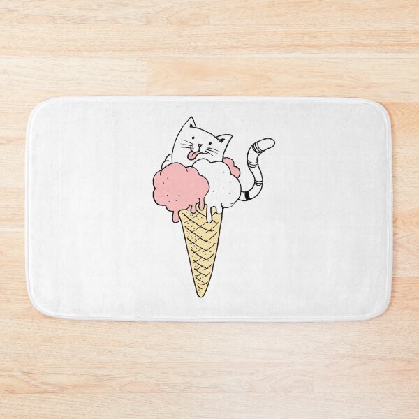 Item preview, Ice cream cat designed and sold by Paintbase.