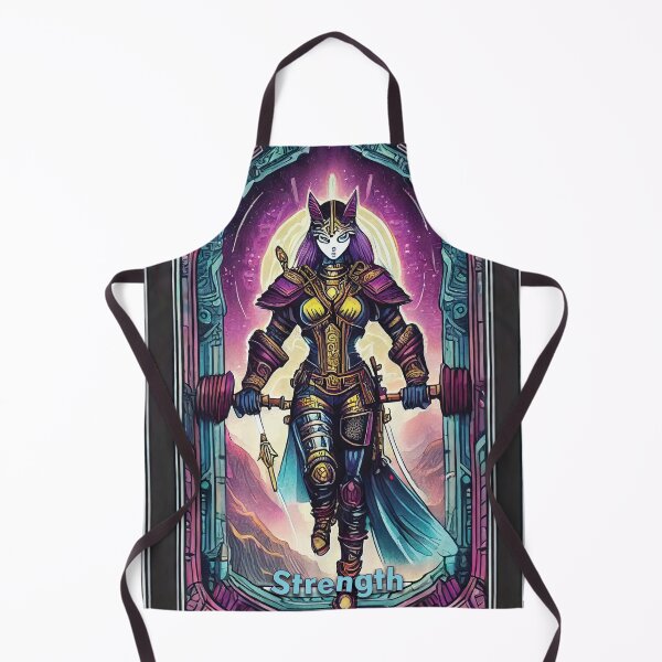 Item preview, Strength - neon style painting tarot card designed and sold by nvrprooo.