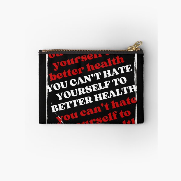 Item preview, You Can't Hate Yourself to Health designed and sold by PixiesPlace.