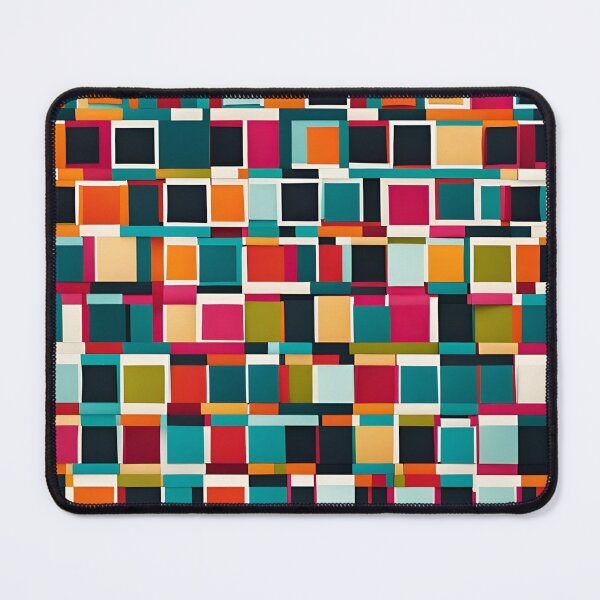 Item preview, colored tiles pattern designed and sold by AJSRPrints.