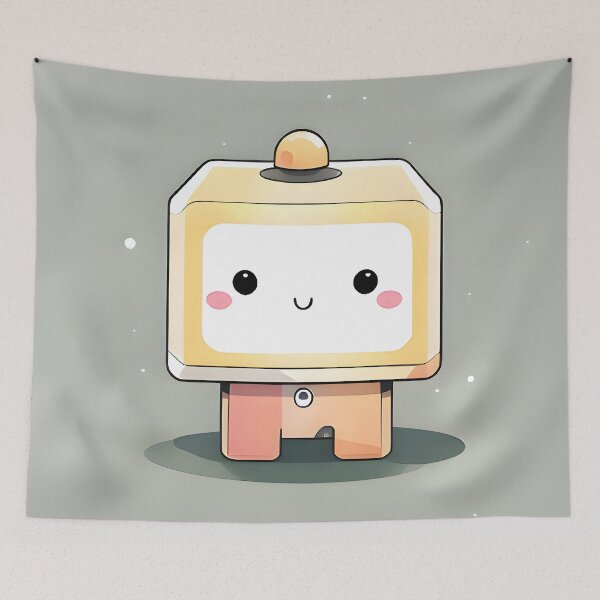 Item preview, happy square designed and sold by ZEN-GLOW.