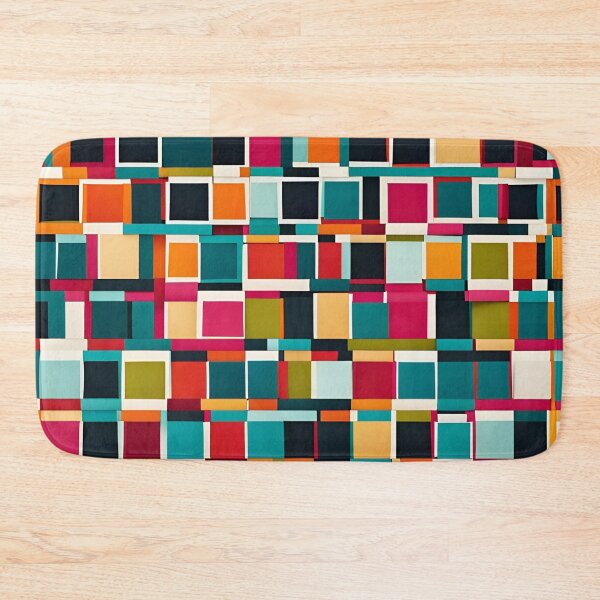 Item preview, colored tiles pattern designed and sold by AJSRPrints.
