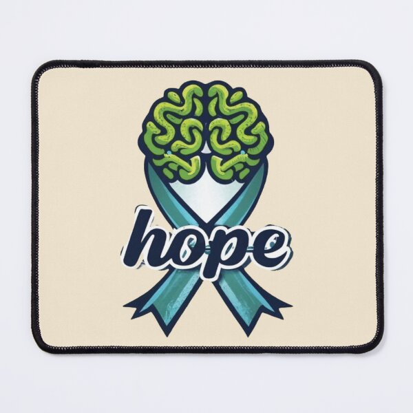 Item preview, Idiopathic intracranial hypertension Awareness Hope Ribbon Warrior designed and sold by UrbanGraphixs.