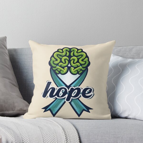 Item preview, Idiopathic intracranial hypertension Awareness Hope Ribbon Warrior designed and sold by UrbanGraphixs.