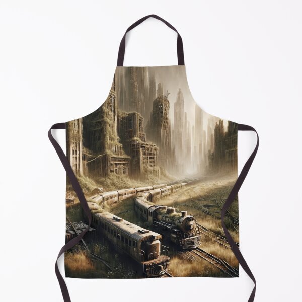 Item preview, Whispers of the Past: Echoes Amidst the Urban Wilds designed and sold by ArtComixHaven.