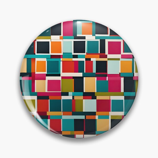 Item preview, colored tiles pattern designed and sold by AJSRPrints.