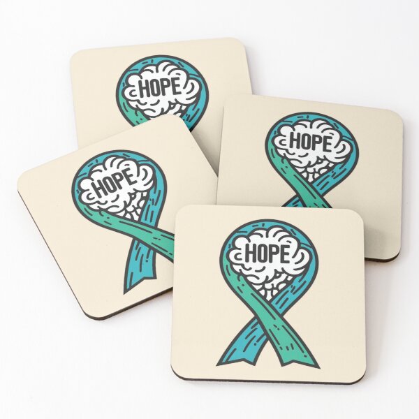 Item preview, Idiopathic intracranial hypertension Awareness Hope Ribbon Warrior designed and sold by UrbanGraphixs.