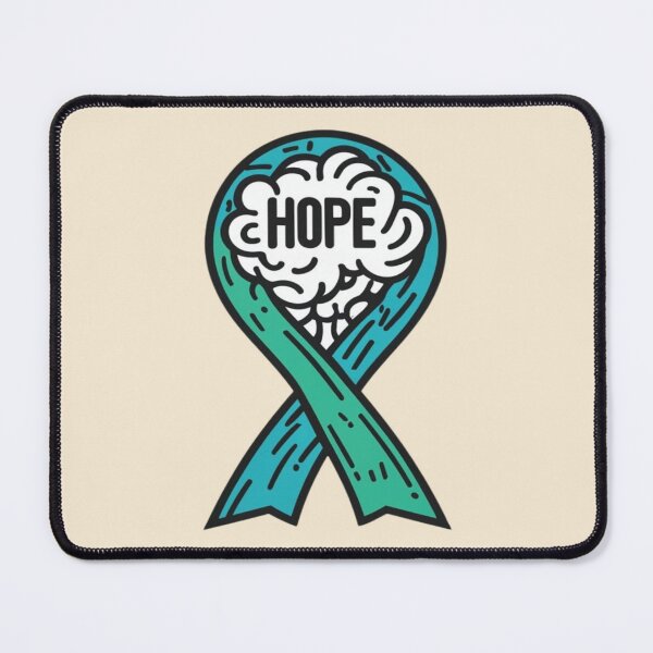 Item preview, Idiopathic intracranial hypertension Awareness Hope Ribbon Warrior designed and sold by UrbanGraphixs.