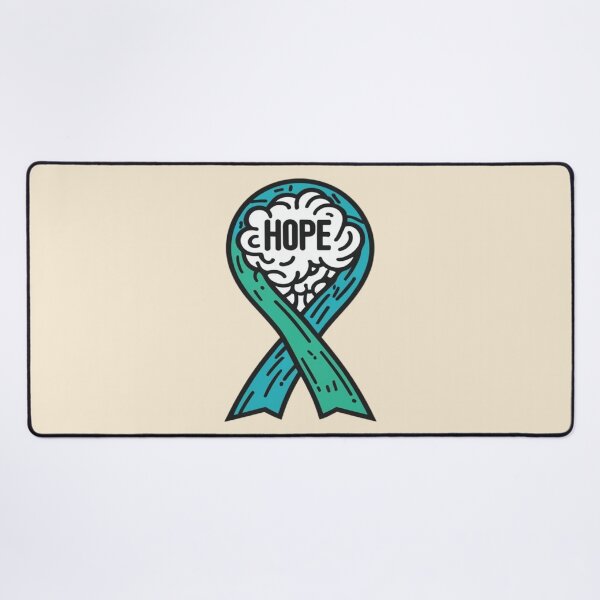Item preview, Idiopathic intracranial hypertension Awareness Hope Ribbon Warrior designed and sold by UrbanGraphixs.