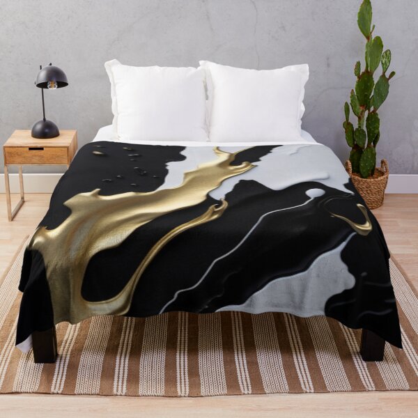 Item preview, Best marble black and white Design.Agate Gold Glitter designed and sold by SuraSu.