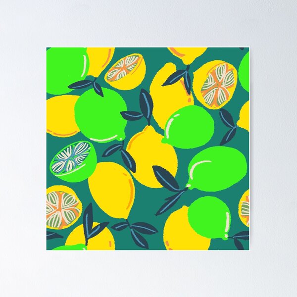 Item preview, When Life Gives You Lemons and Limes (large print) designed and sold by Carolynpaints.