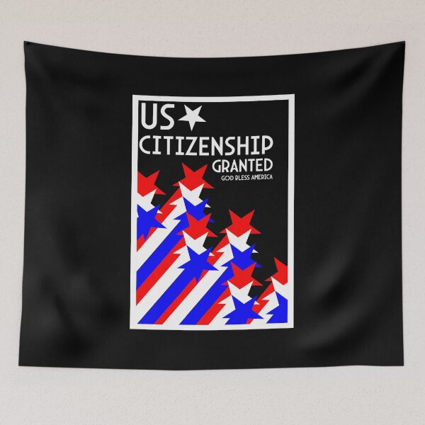 Item preview, US Citizenship Gift designed and sold by happygiftideas.