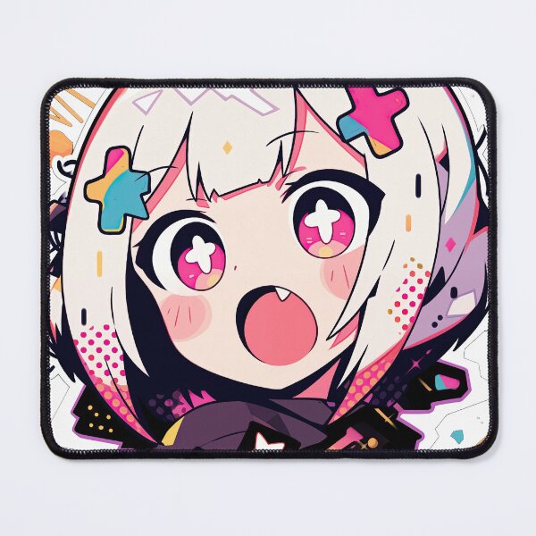 Item preview, Punk Star Anime Sticker designed and sold by AIbrushedHamlet.
