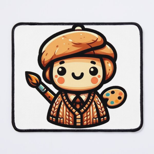 Item preview, The Joyful Painter: A Charming Artist Character designed and sold by Shams-Studio.