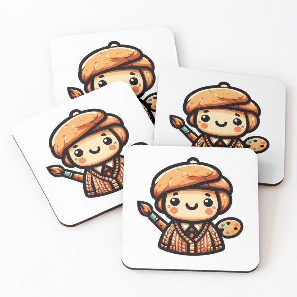 Item preview, The Joyful Painter: A Charming Artist Character designed and sold by Shams-Studio.